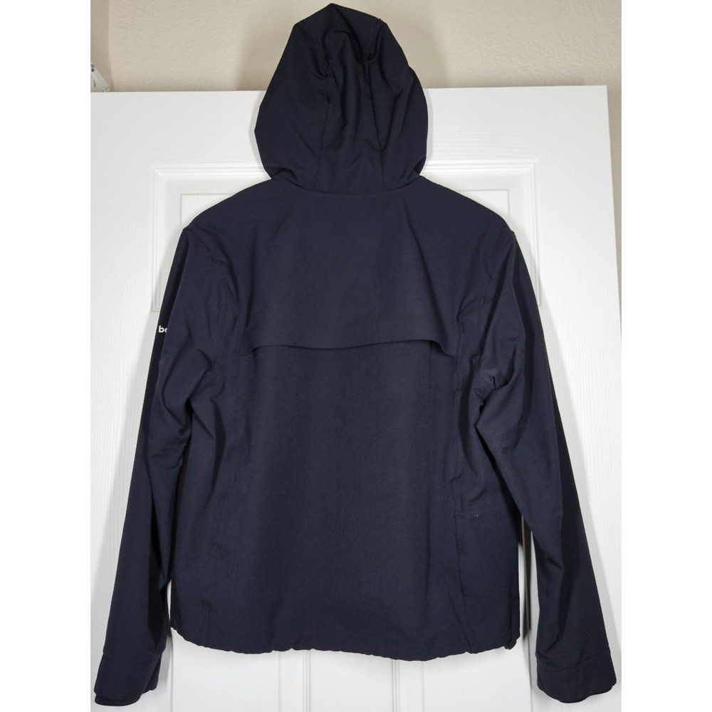 Outdoor Voices Full Zip Hooded Athletic Jacket Women's S Black Stretch Vented - Picture 4 of 10